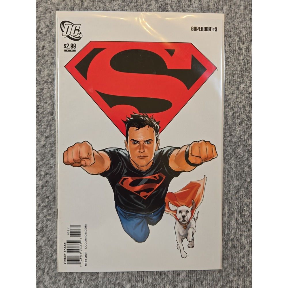 Superboy #3 Vol. 4 2011 DC Comics 8.0 Comic Book K56-125